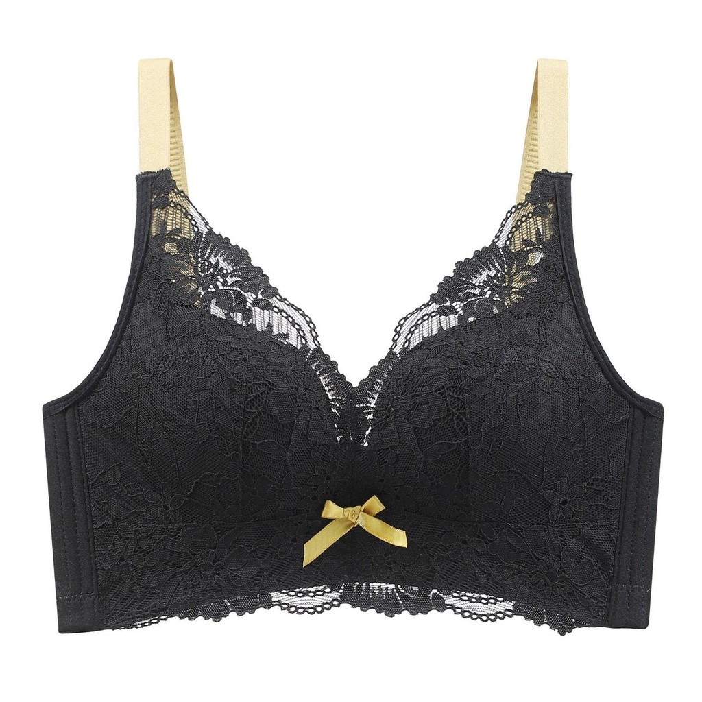 Push Up Bra 32-40 AB/C Soft Cup Full Coverage Wireless ชุดชั้นใน Bras Baju Dalam Wanita Tanpa Dawai