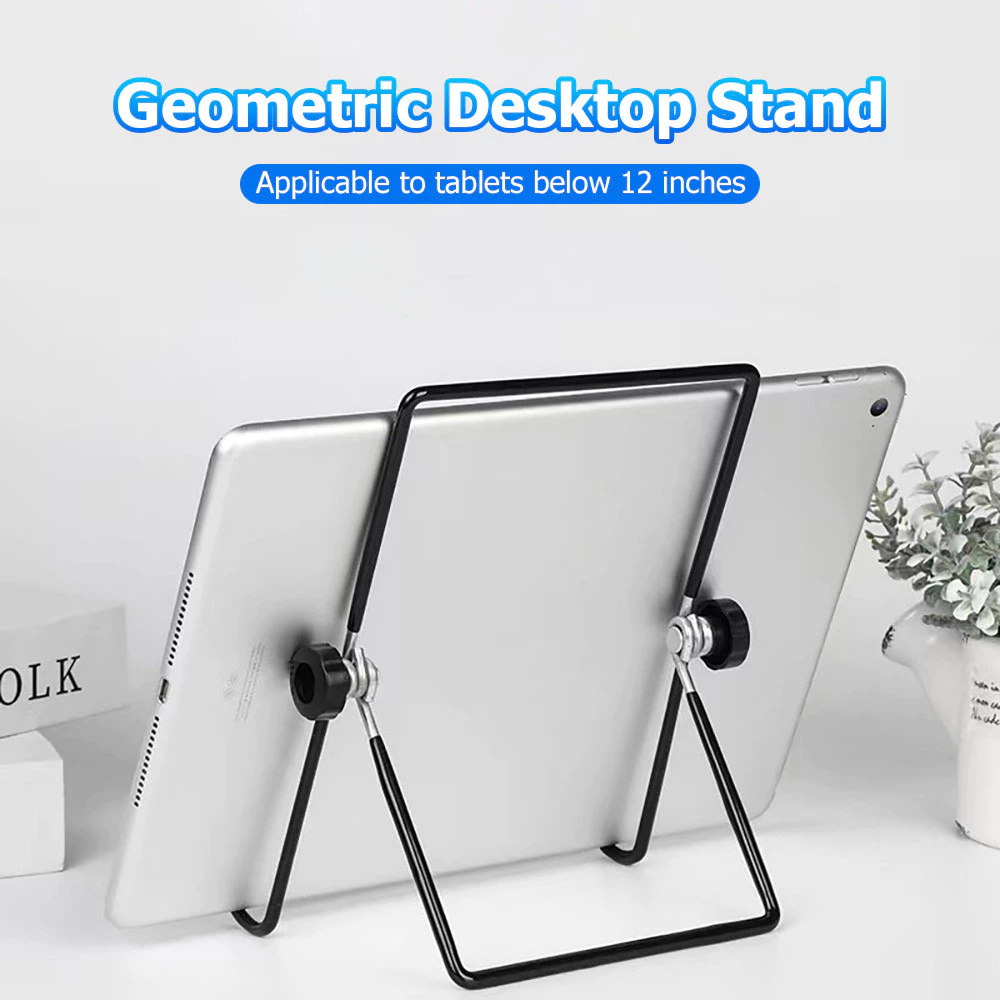 ขาตั้งไอแพด แท๊บเล็ต และแท็บเล็ตขนาดพกพา ใช้ง่าย Universal Rotating Brackets Mounting Stand Holder For iPad Tablet Phone