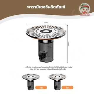 กันกลิ่นท่อระบายน้ำ ตะแกรงกันกลิ่น รุ่นอัพเกรดวัสดุ 3.0 ฝาท่อกันกันแมลง !มีบริการส่งด่วนทันที