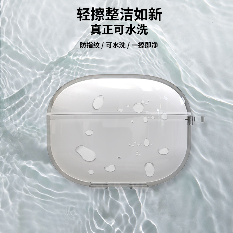 เหมาะสําหรับ IKFULTRA หูฟังป้องกันกรณี tpu โปร่งใสหูฟัง Simple Shock-resistant รวมทุกอย่างหูฟังกรณี