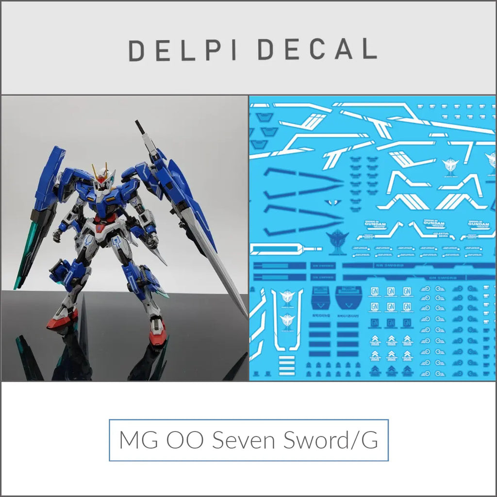 Delpi Decal (ดีคอลน้ำ) MG OO Seven Sword/G
