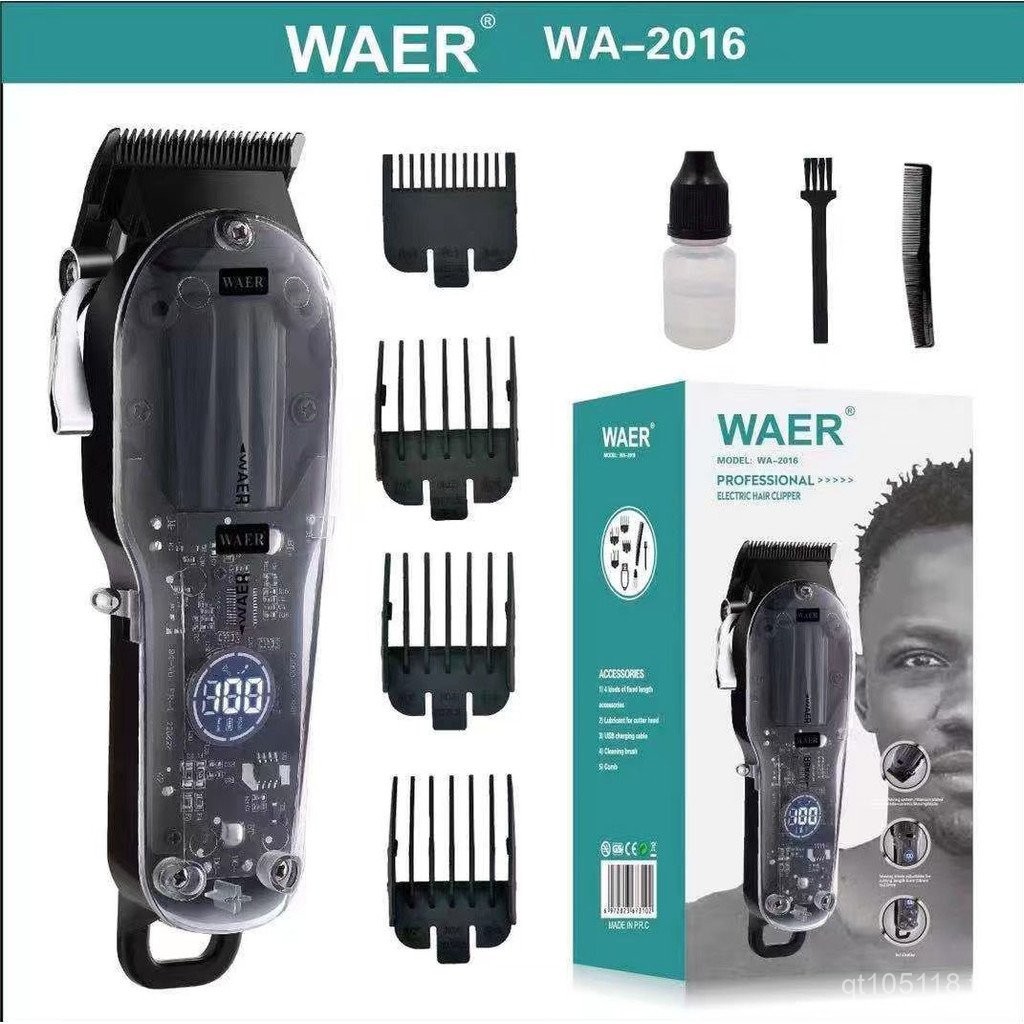 ผมClipperชาร์จโปร่งใสดิจิตอลจอแสดงผลไฟฟ้าClipper WAERไฟฟ้าClipperตัดผมCross-Border LCD CE8B