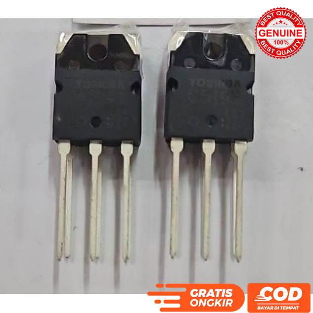 TRANSISTOR TOSHIBA SA 1941 & SC 5198 1 ชุด
