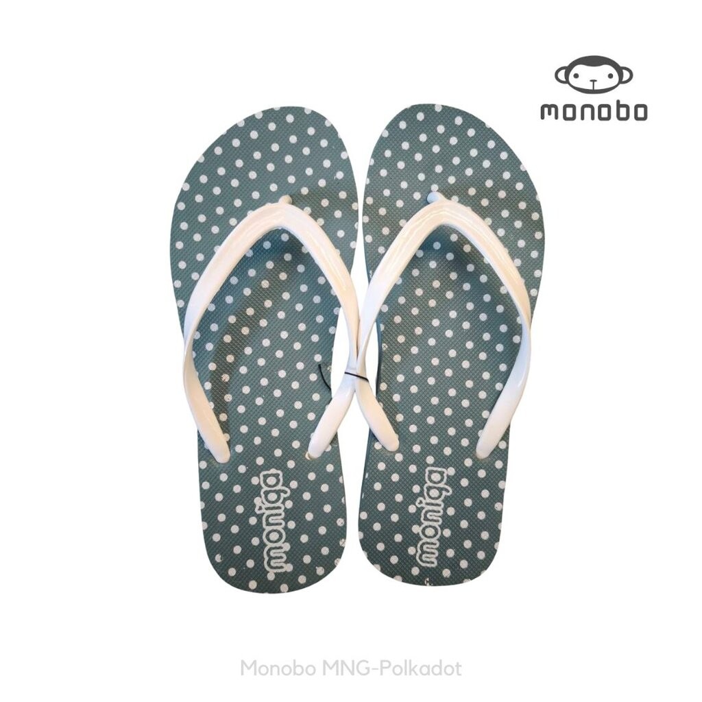 รุ่นใหม่!! MONIGA รุ่น Polkadot รองเท้าแตะลายจุด รองเท้าแตะฟองน้ำ รองเท้าแตะหูคีบ by MONOBO - รูปที่ 2