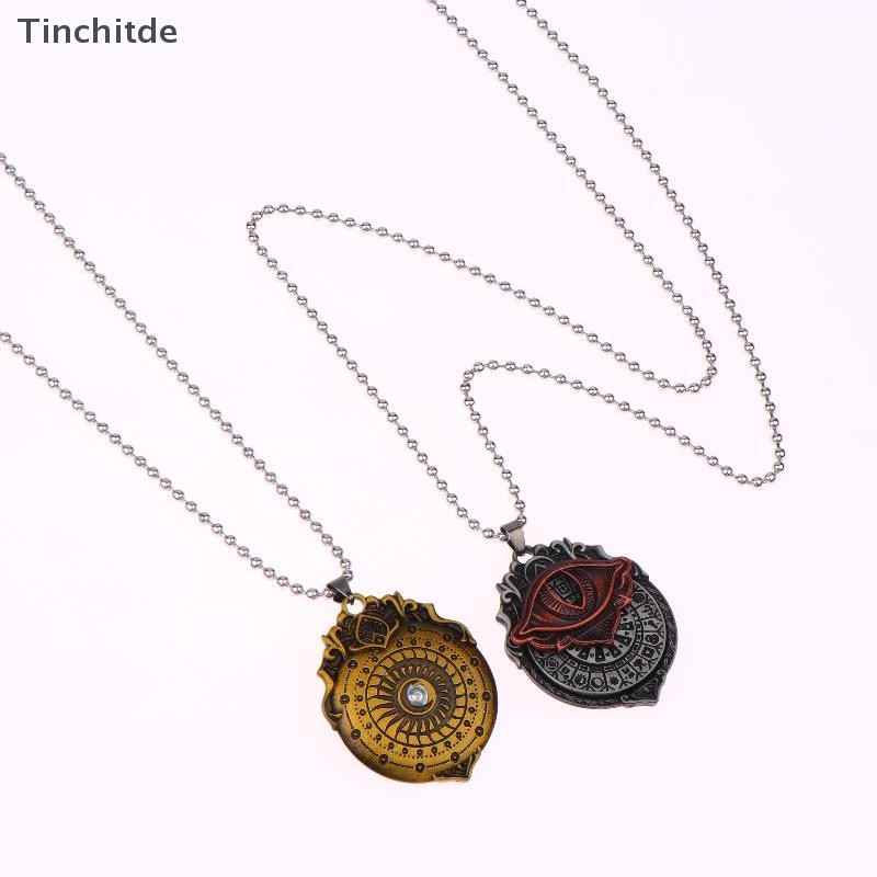 [Tinchitde] Tarot Vision Pendant - All-Seeing Eye Necklace Mystic Spiritual Divination Gidance Jewel