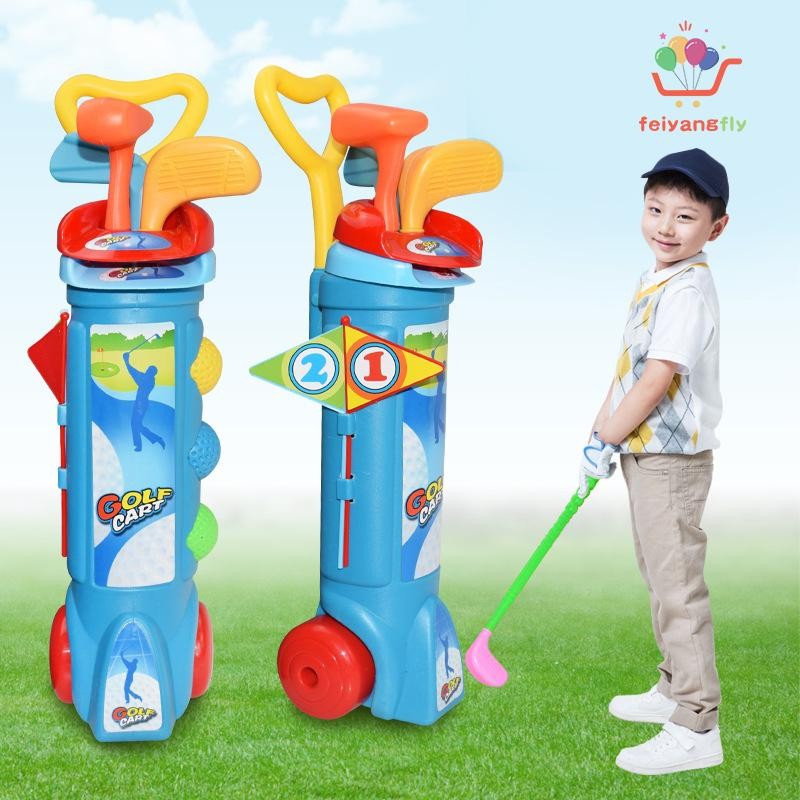 [OB] Parent-boy Girl Golf Practice Fun Indoor Outdoor Sports Fitness Balls For Boy Girl ประกอบด้วย B