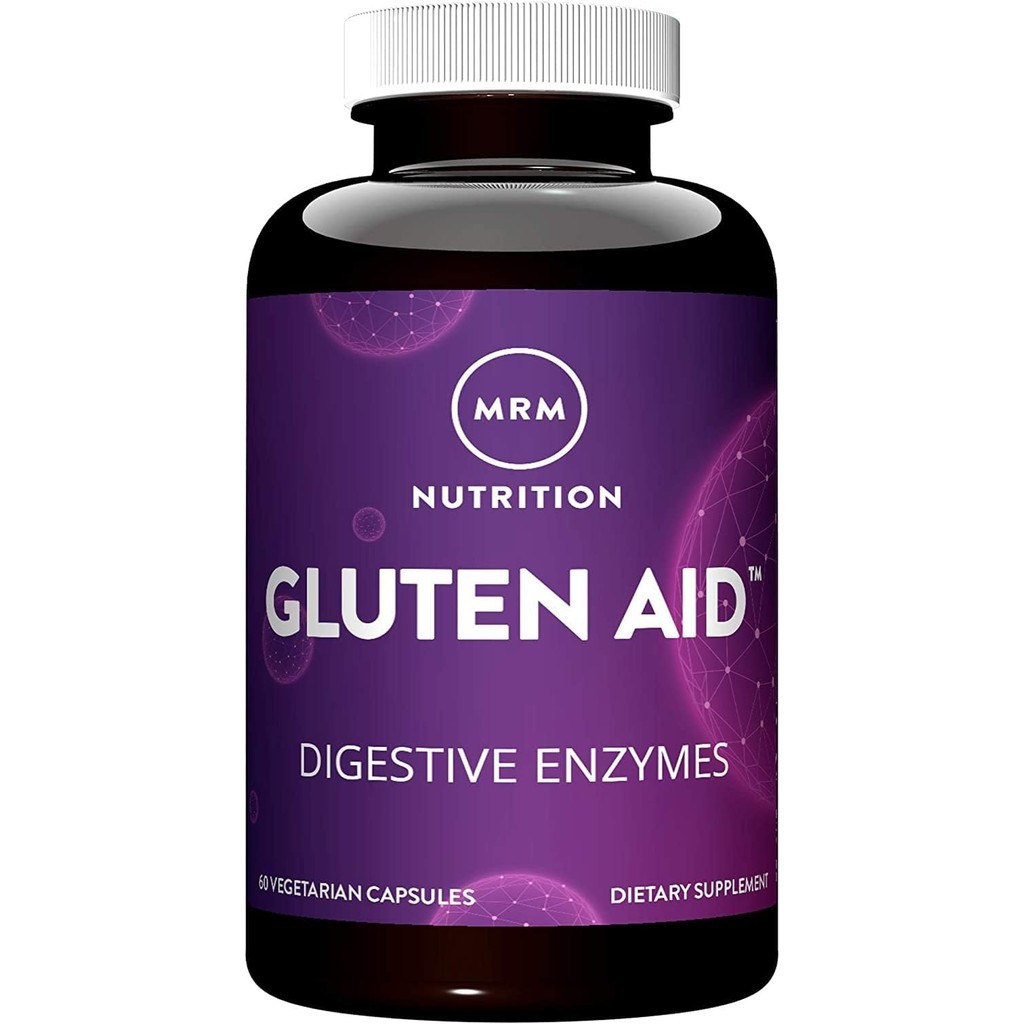 MRM Nutrition Gluten-Aid™ | Digestive enzymes | Gluten + Dairy Digestion | BIOCORE DPP-IV® | Gluten-