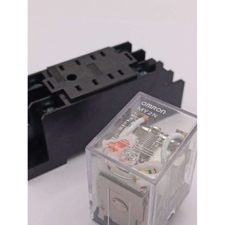 รีเลย์ Omron MY2N  2 คอนแทค 5A 12-220v Ac, Dc มีไห้เลือกเป็น…