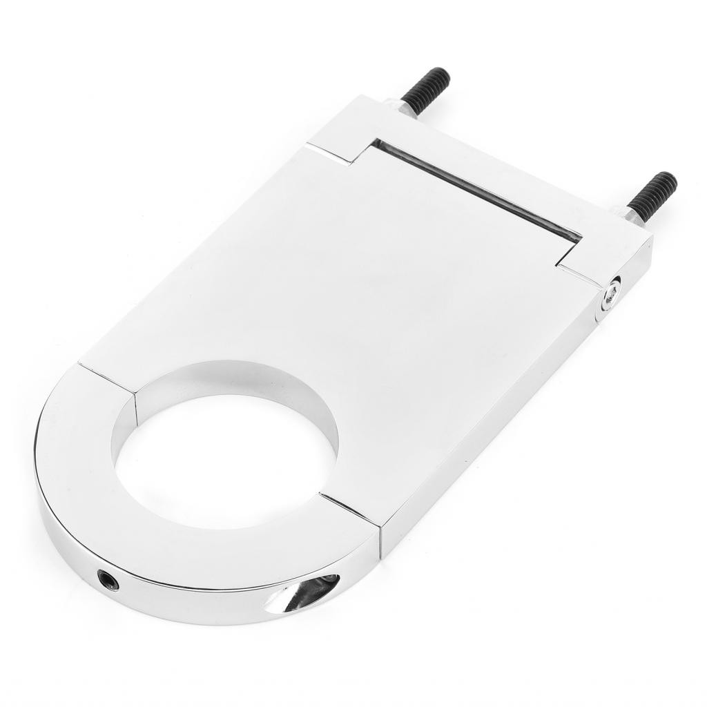 Sweetfree KIMISS คอพวงมาลัย Drop Chrome อลูมิเนียม 4 1/2 Fit สําหรับ 2 คอลัมน์ SBC BBC 350 RSRS725C