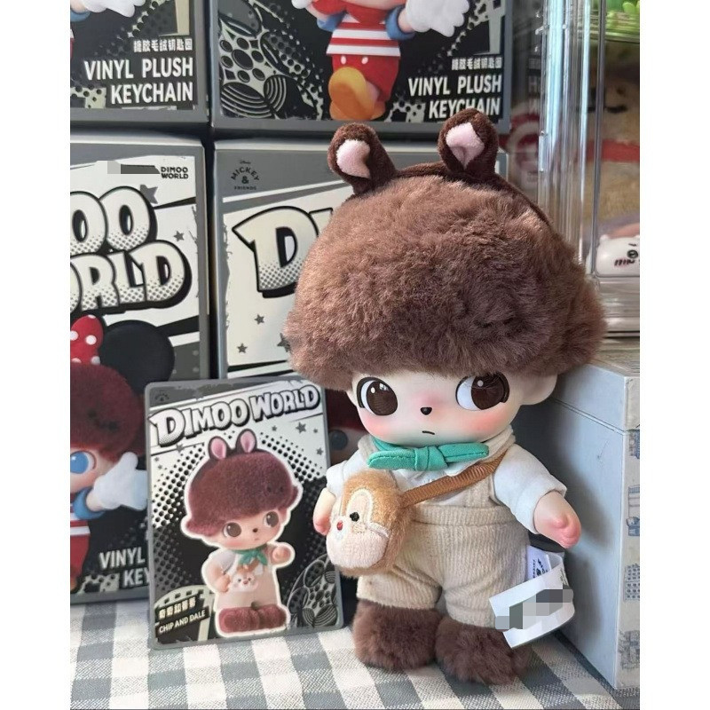 DIMOO WORLD กล่องตาบอดตุ๊กตา Disney Series พวงกุญแจตุ๊กตาไวนิล Tide Play fu.ph ราคา ถูกที่สุด ดีลบีเคเค แกลเลอรีภาพที่ 8