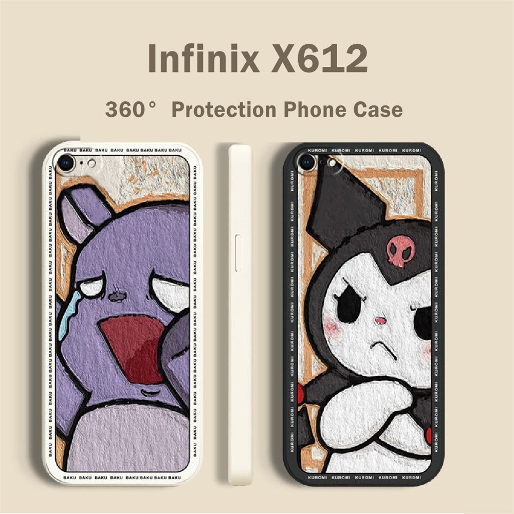 X612 ExclusiveFor Infinix X612 เคสซิลิโคนคลุมทั้งหมดเคสโทรศัพท์การ์ตูนสร้างสรรค์