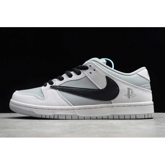 รองเท้ากีฬาสีเทา/ดำ Shop NK bq6817-101