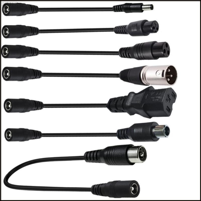 Copper Wire DC5521 Female to 3PIN Aviation Head Adapter Cable Converter Cord