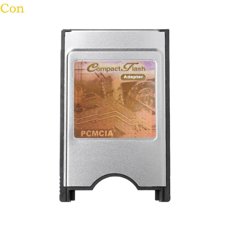 Con Compactflash Card CF เป็น PCMCIA Interface Adapter Card Reader สําหรับแล็ปท็อป