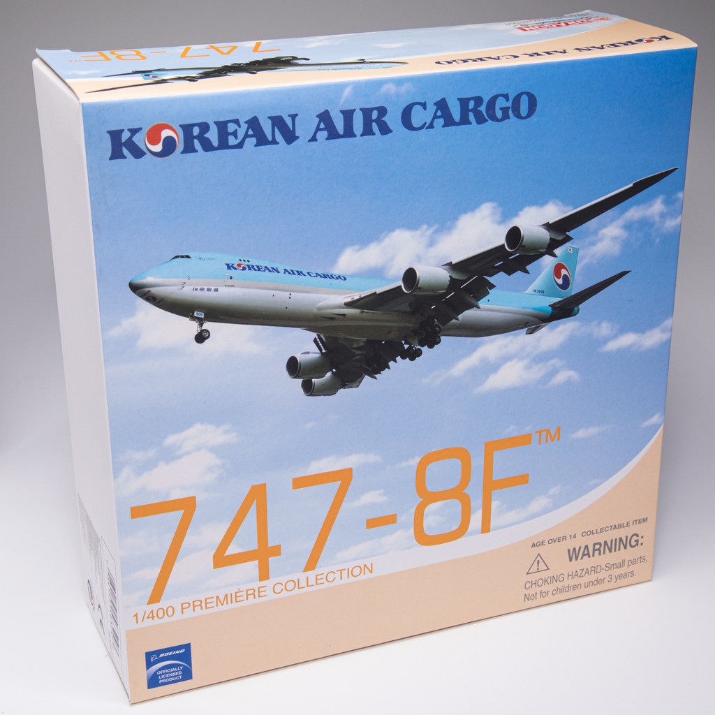 Veyron 1/400 56324 BOEING BOEING 747-8F สายการบินเกาหลีผลิตภัณฑ์สําเร็จรูปโมเดลเครื่องบินโดยสาร