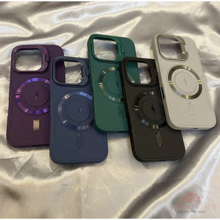 [พร้อมสายคล้อง] for เคสไอโฟน 13 14 11 15 16 17 pro max เคส iphone 12 13 14 15Promax เคสโทรศัพท์มือถือแบบมีวงเล็บแม่เหล็ก