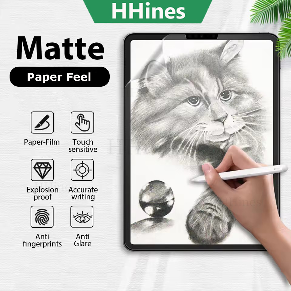 กระดาษรู้สึก PET Matte เขียนฟิล์ม PET Matte Film Screen Protector สําหรับ Honor Pad X8b 2026 11" NDL