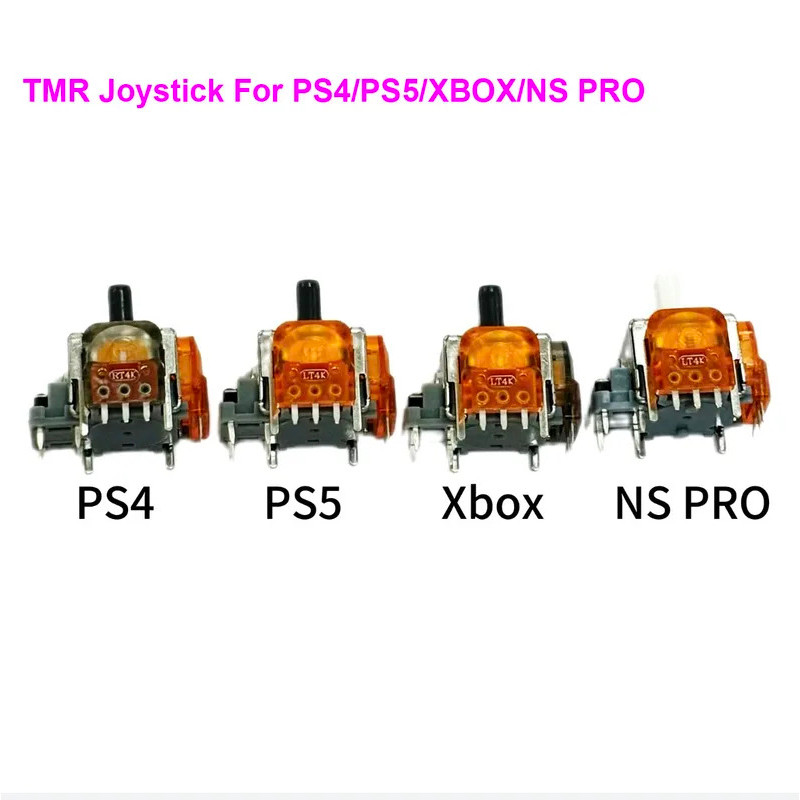 10 ชิ้น/ล็อตเปลี่ยน TMR จอยสติ๊กแม่เหล็กไฟฟ้าสําหรับ PS4 Xbox One Series Switch Pro PS5 Controller 3