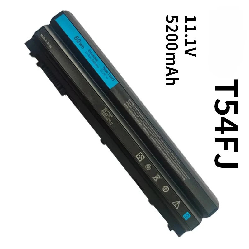 เปลี่ยนแบตเตอรี่ T54FJ 8858X M5Y0X สําหรับ DELL Latitude E5420 E5430 E5520 E5530 E6420 E6430 E6520 E