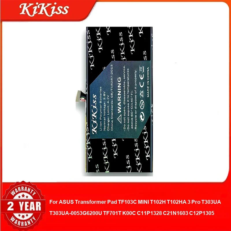 แบตเตอรี่สําหรับ ASUS Transformer Pad TF103C MINI T102H T102HA 3 Pro T303UA T303UA-0053G6200U TF701T