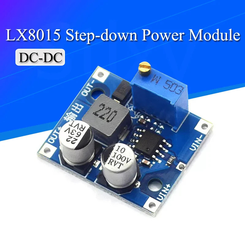 LX8015 DC-DC ปรับ Step-down โมดูลอินพุต 5-80V ถึง 1-62V 1.5A Power Converter Over XL7015 สําหรับพลัง