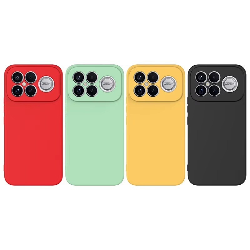 Originalซิลิโคนเคสโทรศัพท์สําหรับRedmi K80Ultra K80Pro K90ProMax K80 K90 Soft TPUซิลิโคนปกหลังป้องกั