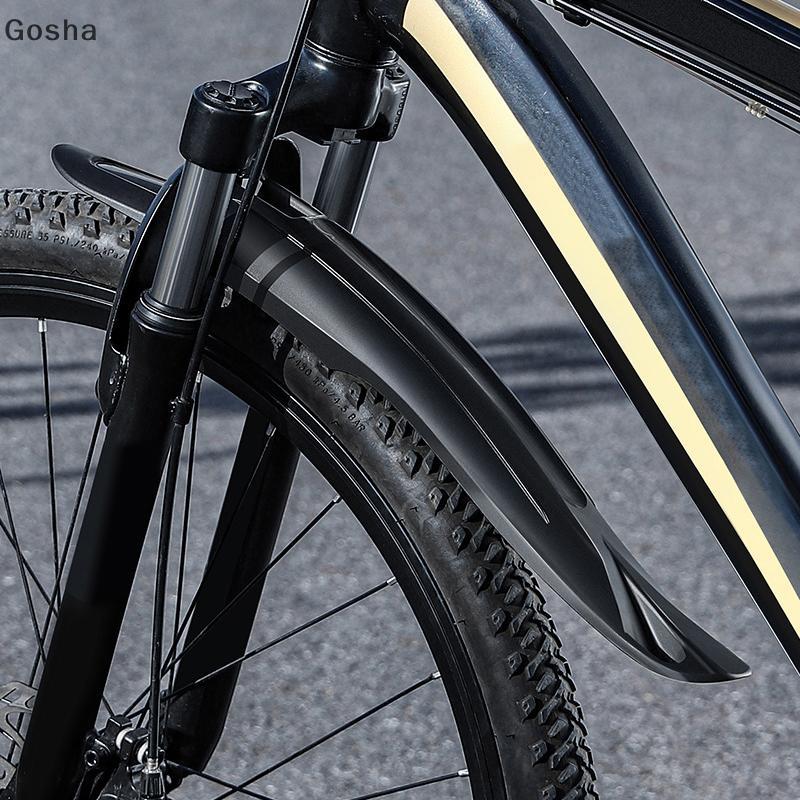 Gosha จักรยาน Fenders จักรยานเสือภูเขา Mudguard 26-29 นิ้วด้านหน้าด้านหลังยางล้อ MTB จักรยาน Guard Fender Qui Release Protector ha