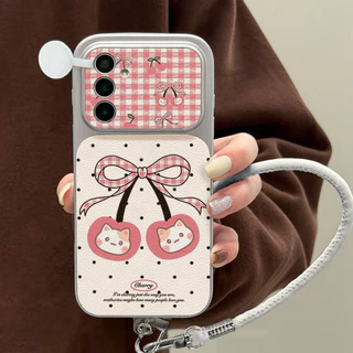 เคสซัมซุง For Samsung A57 A37 A27 A17 A07 A56 A55 A54 A16 A35 A26 A54 A05S S26 S25 S24 Ultra FE เคสนิ่มลายหนังแกะ สีพื้น