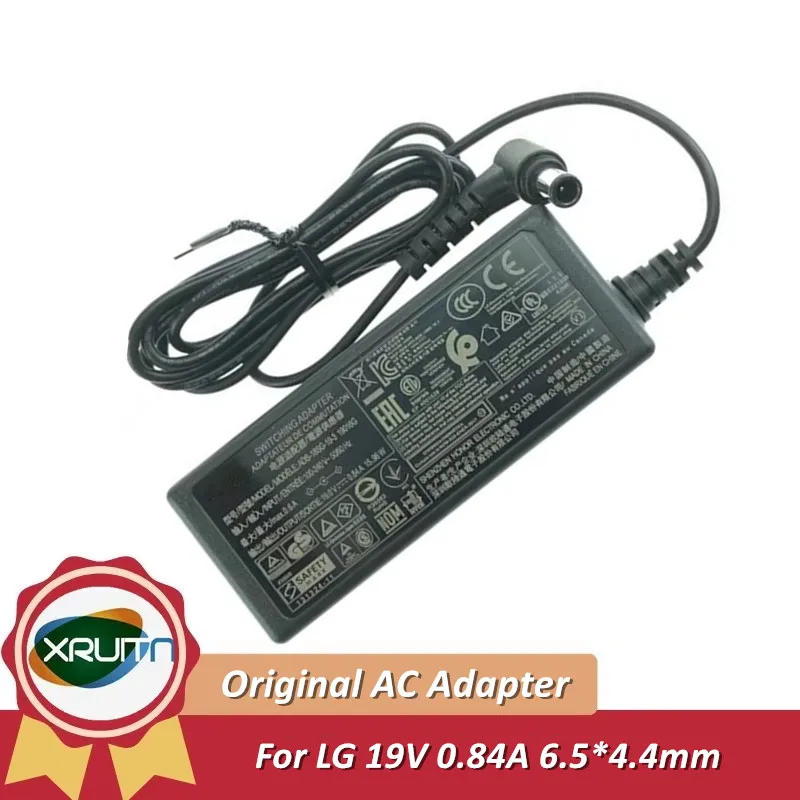 Original สําหรับ LG 19V 0.84A ADS-18SG-19-3 AC DC Switching Adapter Power Charger ADS-18SG-19-3 6.5 