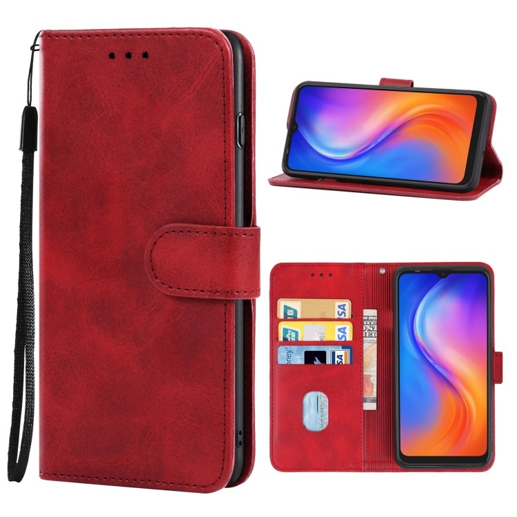 เคสโทรศัพท์หนังสําหรับ Tecno Spark 6 Go / Spark Go 2020 (สีฟ้า) สําหรับ Tecno Spark 6 Go / Infinix S