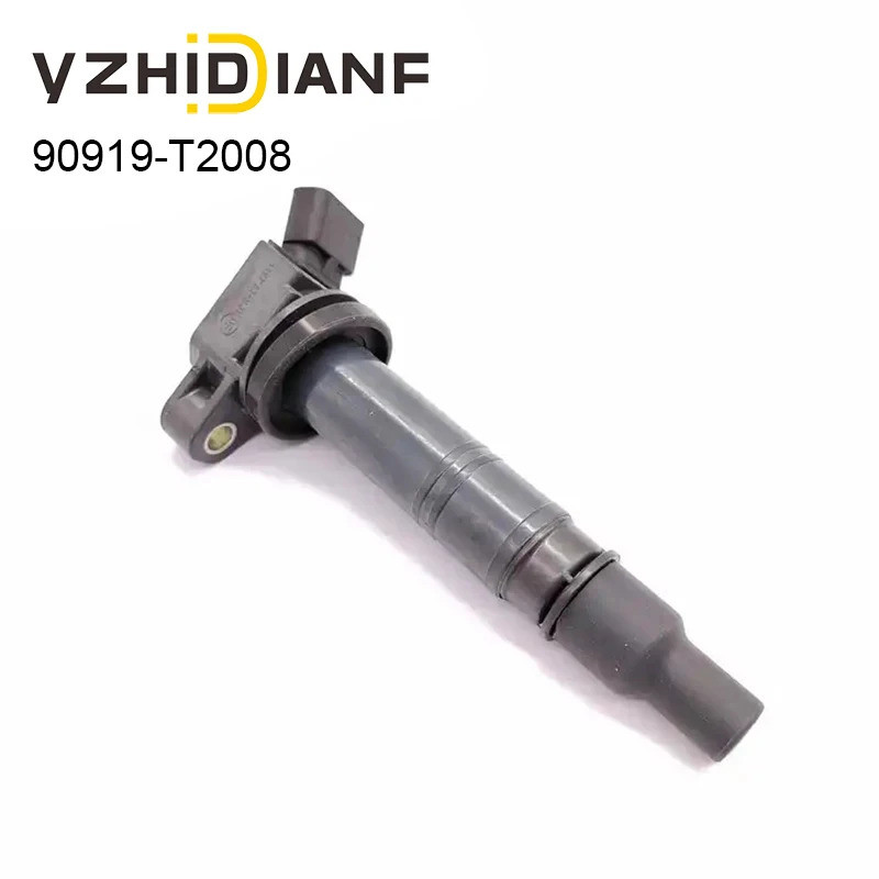 90919-T2008 คอยล์จุดระเบิด 90919T2008 สําหรับ Toyota Innova Hilux Hiace ชิ้นส่วนระบบจุดระเบิดรถยนต์