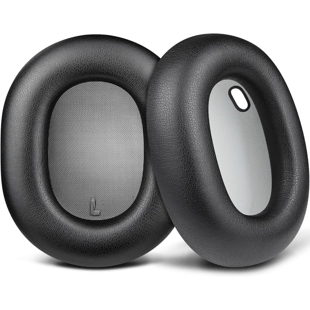 แผ่นรองหูฟังทดแทนสําหรับหูฟังแบบครอบไร้สาย Sonos Ace, แผ่นรองหูฟังพร้อมหนังโปรตีนแบบนุ่ม, โฟมความละเ