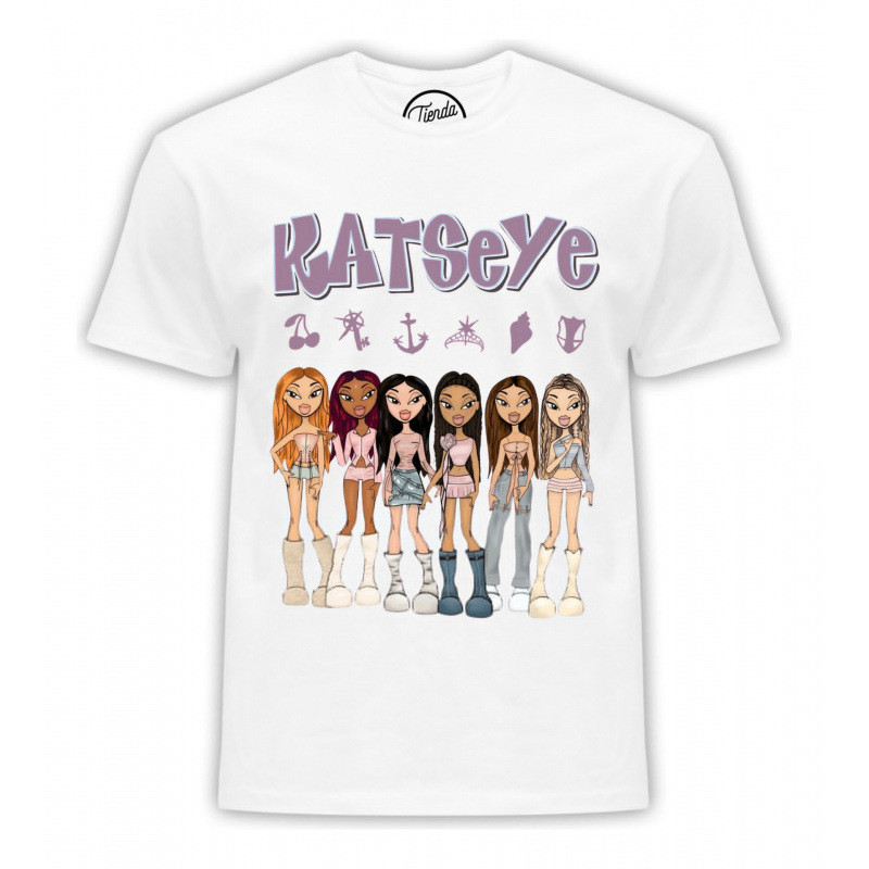 เสื้อยืดฤดูร้อน[มีสินค้า] เสื้อยืด Playera Katseye Album Beautiful Chaos 2เสื้อแขนสั้น
