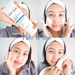 โฟมล้างหน้า Clear nose Acne Care Solution Cleanser / Bright Micro Solution Cleanser