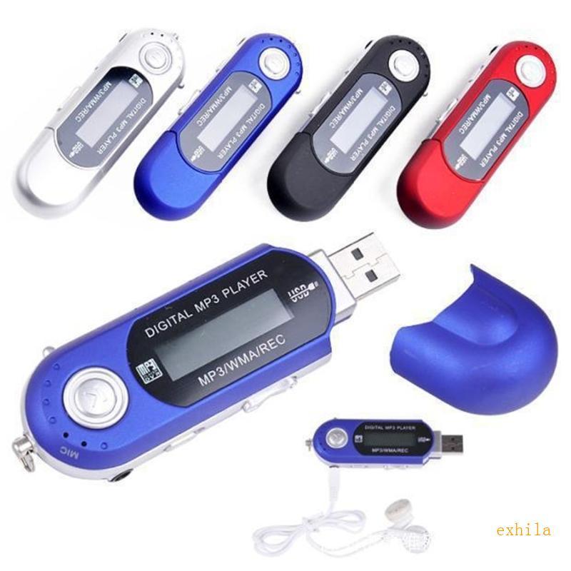 Exhila เครื่องเล่นเพลง MP3 ดําเนินการต่อการเชื่อมต่อ USB โดยตรงและหน่วยความจําขยายผ่าน TF Card