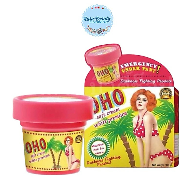 OHO Soft Cream 100g. โอ้โห ซอฟครีม ครีมแก้ด้าน