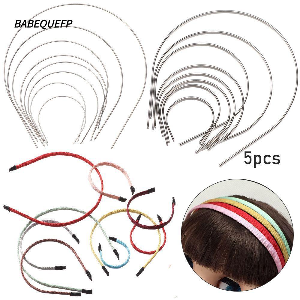 BABEQUEFP 5 ชิ้นตุ๊กตาผมตกแต่งคุณภาพ DIY ชิ้นส่วนหัวน่ารัก