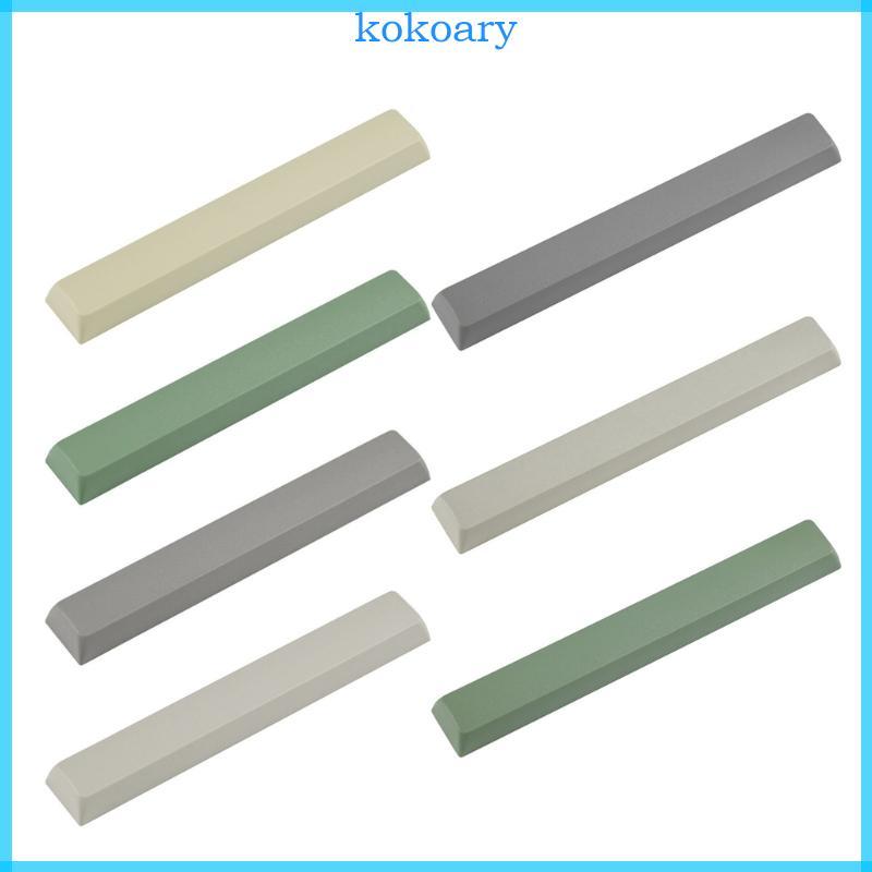 KOK Spacebar Keycaps PBT Space Bar Keycap 6 25u 6 25X 7u Keycap Multi-Color