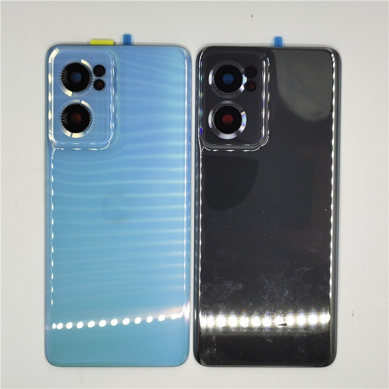 ฝาหลังสําหรับ OnePlus Nord CE 2 5G (IV2201) ฝาครอบแบตเตอรี่ด้านหลังประตูกรณีพร้อมอะไหล่ซ่อมเลนส์กล้อ