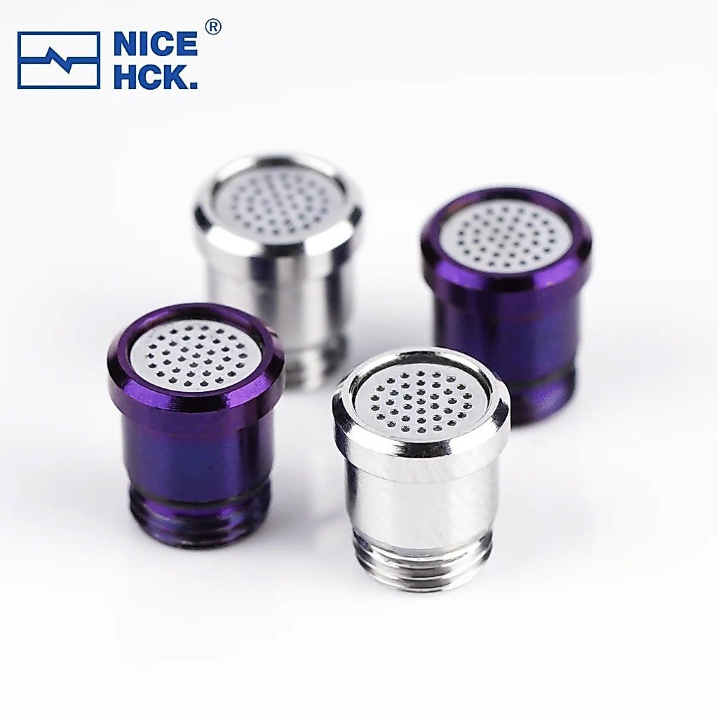 NICEHCK เปลี่ยนหัวฉีดอะคูสติก Dual Timbres M50.5 Universal หูฟังเปลี่ยนหลอดสําหรับ NX8 Himalaya IEMs