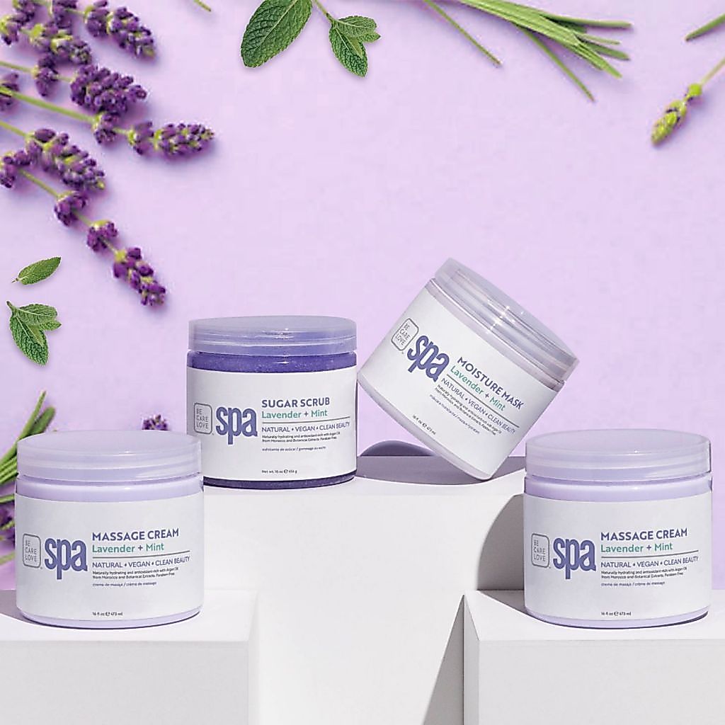 BCL Organic SPA Lavender + Mint 16 oz. บีซีแอลสปา ออร์แกนิก กลิ่นลาเวนเดอร์ มิ้น ขนาดเล็ก นำเข้าจากอเมริกา