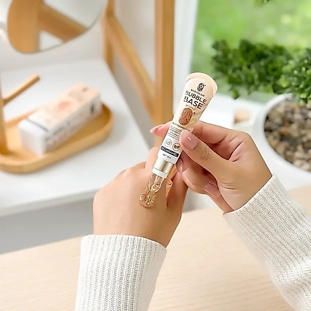 ของเเท้ 100% บับเบิ้ลเบส Baby Glam Bubble Base First Foundationเบส โทนผิวคนไทย SPF 15 PA++