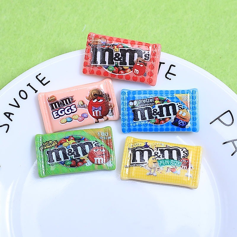 j116ช็อคโกแลตmm การ์ตูนของเล่นของจิ๋วแพ็คละ 10 ชิ้น