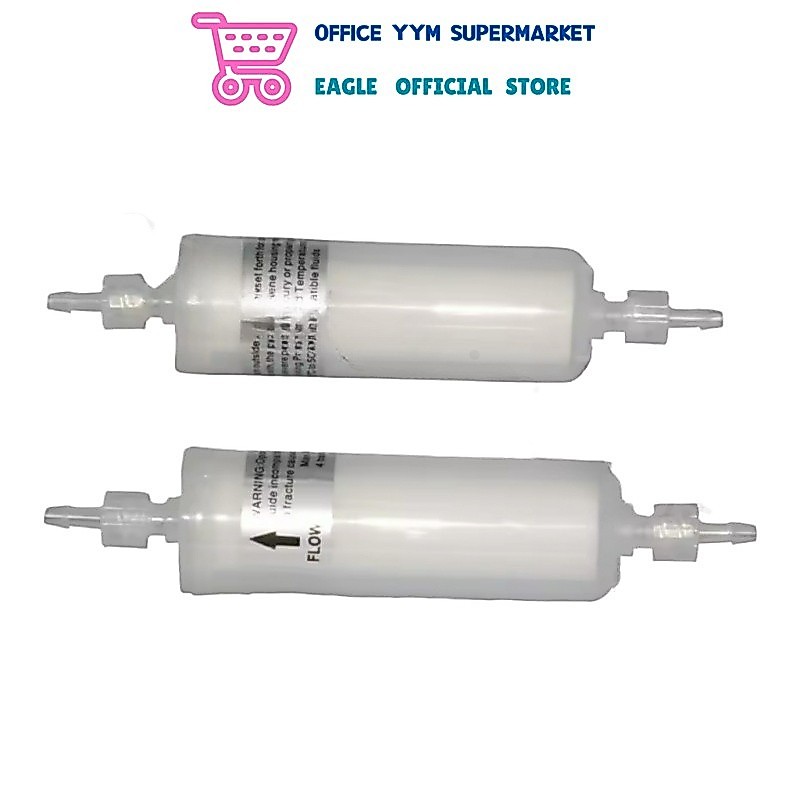 1pcs 5μm 60/80 มม. (L) X 27 มม. (W) 6*4 มม.หมึกหลอดกรองแคปซูลสําหรับ Solvent Eco DTF เครื่องพิมพ์ Format ขนาดใหญ่
