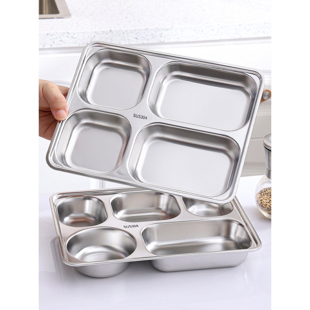 lunch box กล่องข้าว พนักงานออฟฟิศสําหรับผู้ใหญ่อาหารจานด่วนกล่องอาหาร 316 สแตนเลส