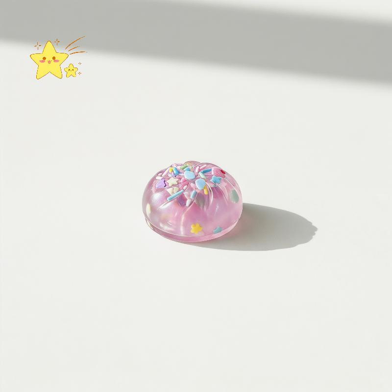 [JBTH] Squeezable Steamed Bun ชุดของเล่น Mini Steamer สําหรับบรรเทาความเครียดสนุกกับ Rebound Squishi