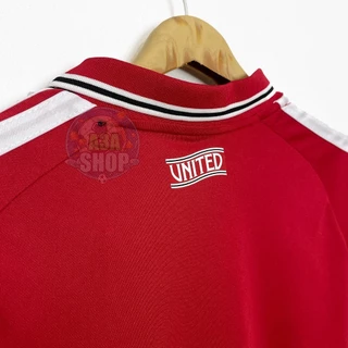 ใหม่เสื้อบอล llมน-ยุ สีแดงคอปก2026/27 ถ่ายจากสินค้าจริงเกรดแฟนบอลAAA