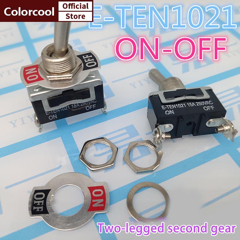 TH E-TEN1021 สวิตช์สลับอัตโนมัติเรือ Marine Heavy Duty Toggle Fli สวิทช์ W/ฝาครอบกันน้ํา ON/OFF รถ Dash โลหะ SPST Terminal HH