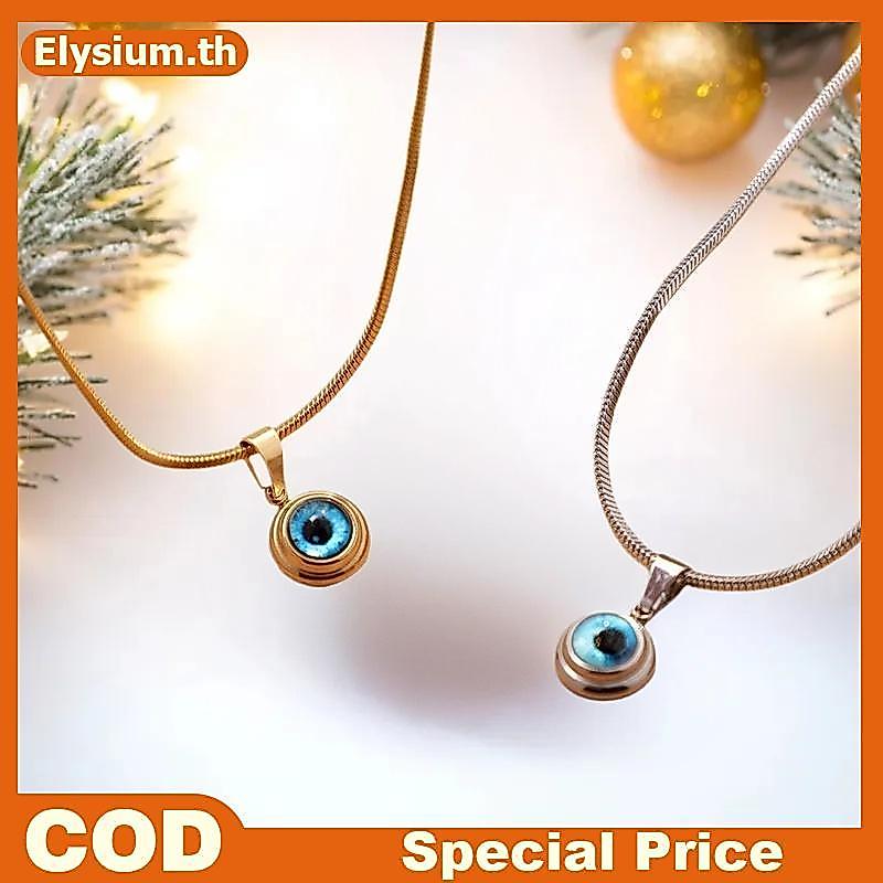 Angel Eyes Clavicle Chain Evil Eye Nelace สําหรับชายผู้หญิง Evil Eye Choker แฟชั่นเครื่องประดับ Evil