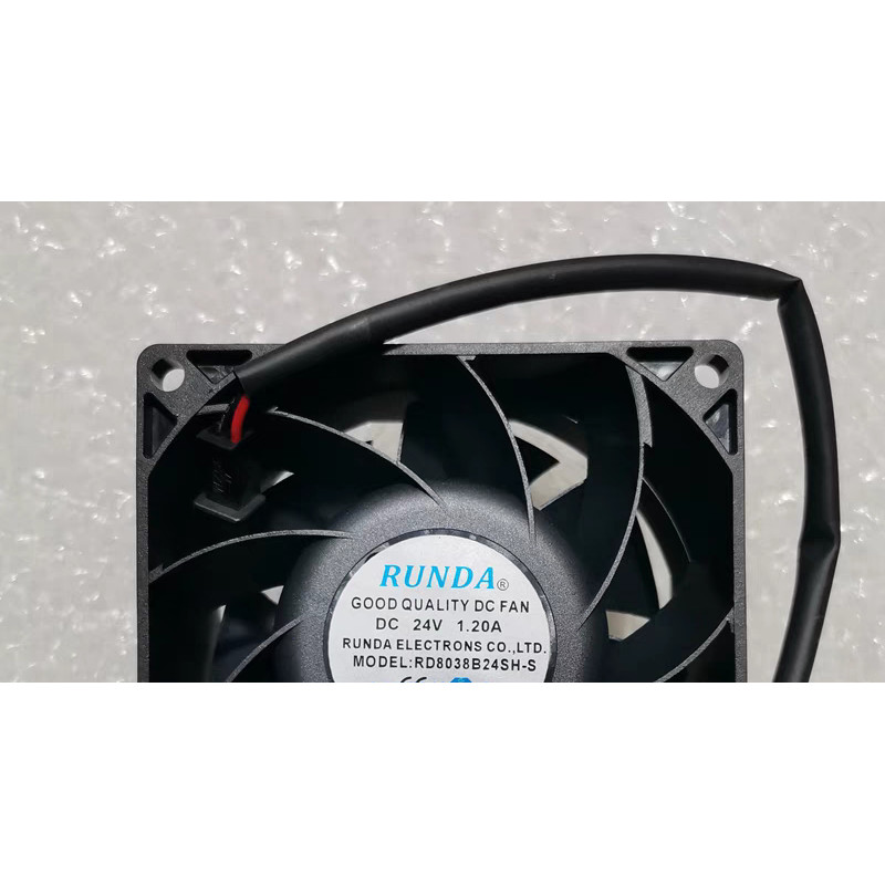 R RUNDA ยี่ห้อใหม่ RD89038B24SH-S DC24V 1.20A High Air Volume Inverter พัดลมระบายความร้อนความเร็วสูง